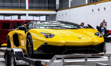 Тюнинг Lamborghini Aventador LP720 Roadster MV от DMC